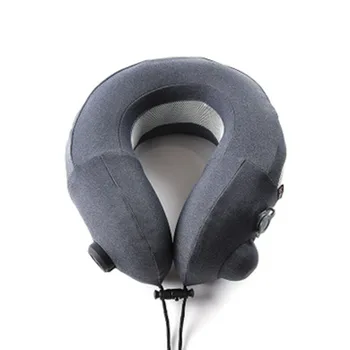 

Travel Car Portable Fan Pillow U-Shaped Neck Support Pillow Outdoor Cool Air Plane Pillow Massage chair