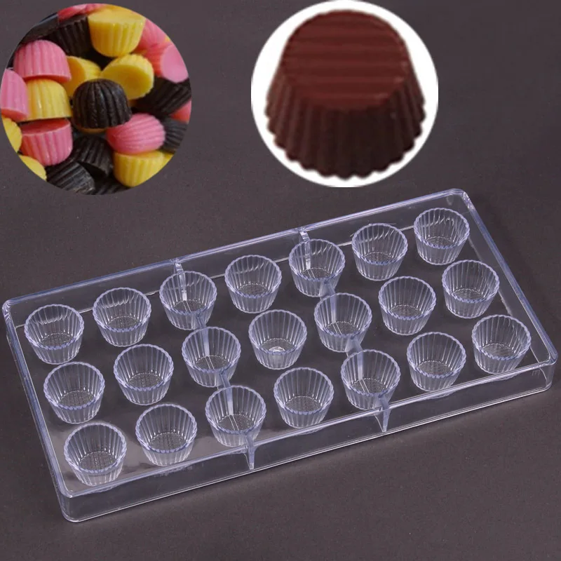 Пластиковые формы для шоколада брусья кексов DIY выпечки конфеты еды конфет