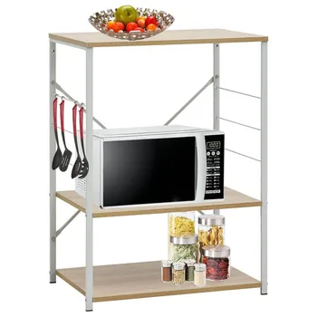 

Kitchen racks floor multi-layer spice rack countertop book shoes shelve microwave oven home vegetable storage holder dish rack
