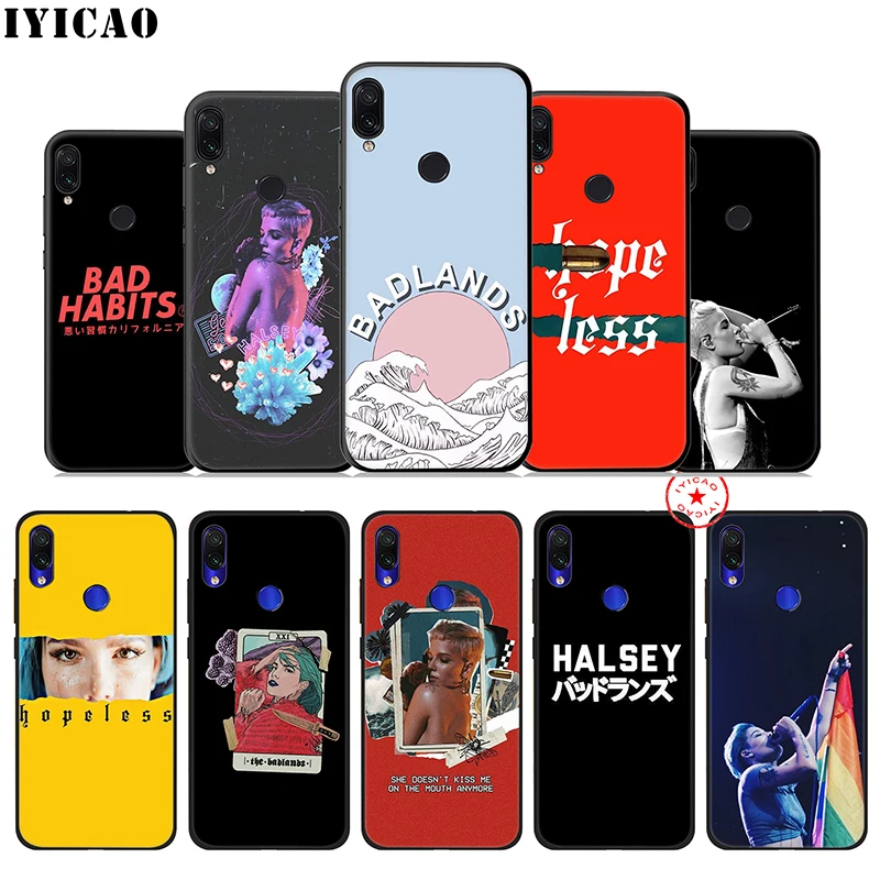 Halsey без меня мягкий чехол для Xiaomi Redmi Note 8 iPhone 7 6 Plus 5 iPad Pro/Redmi 5A 4X Prime силиконовый |