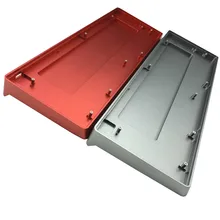 Металлический Чехол GK64, механический анодированный алюминиевый корпус Keybaord GK61, мини-чехол Keybaord, серый, красный, вишневые переключатели