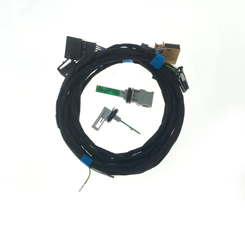 LCD מזגן מתג פנל Climatronic אוויר לוח בקרת לפאסאט B8