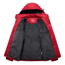 Зимняя одежда с хлопковой подкладкой, ветронепроницаемое водонепроницаемое деконструируемое хлопковое пальто с капюшоном, мужское теплое матовое и толстое уличное водонепроницаемое пальто