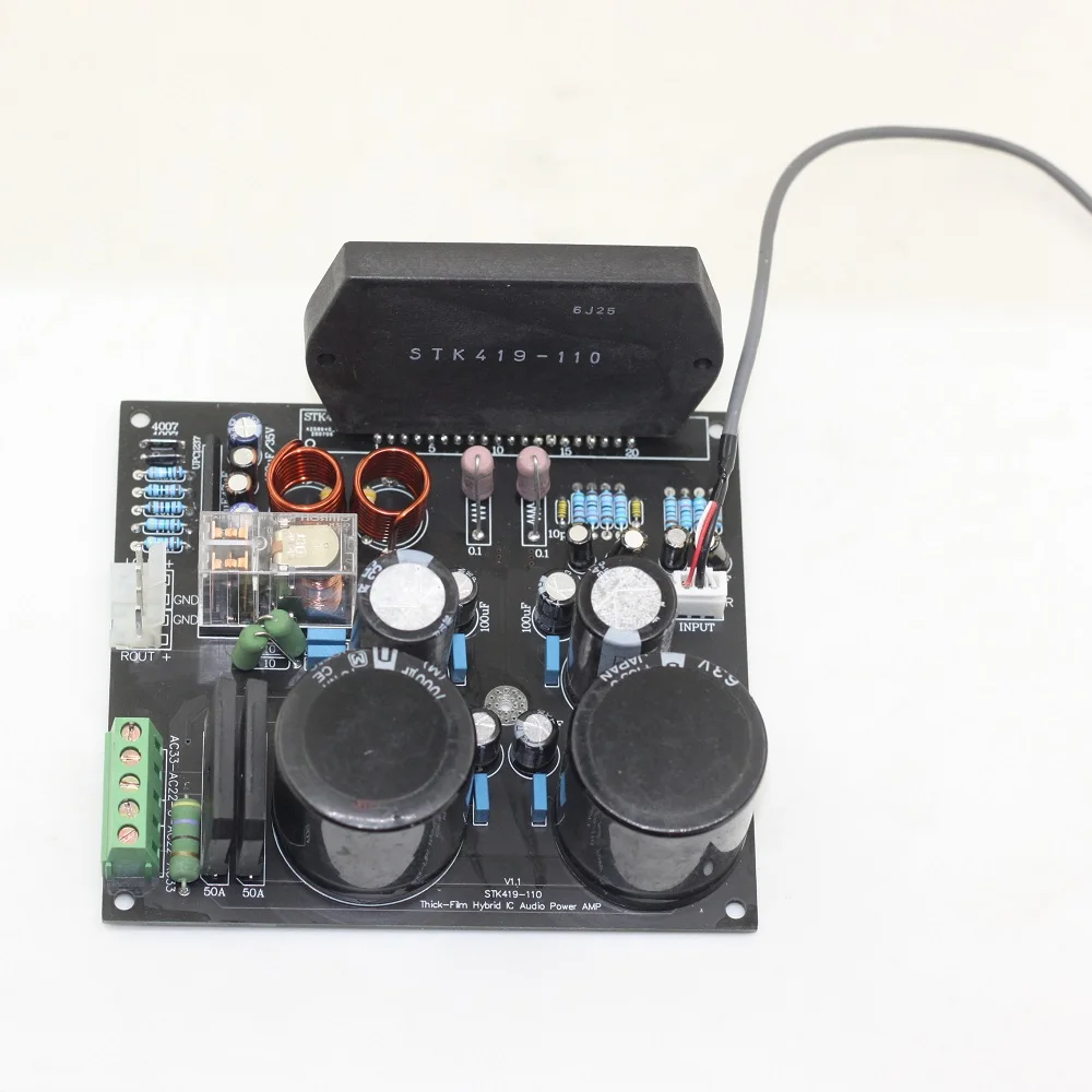 Amplificadora de Potência Sanyo de Filme 50w + 50w h para Áudio Placa Estéreo Grosso Classe Hifi Home - Image 4