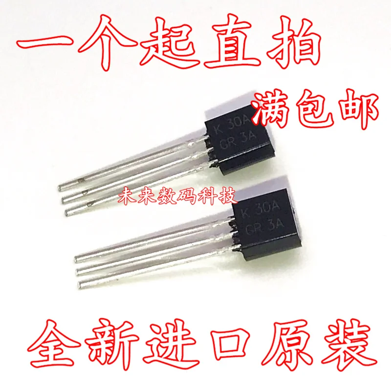 

10pcs/lot 2SK30 2SK30ATM 2SK30A-GR K30 TO-92