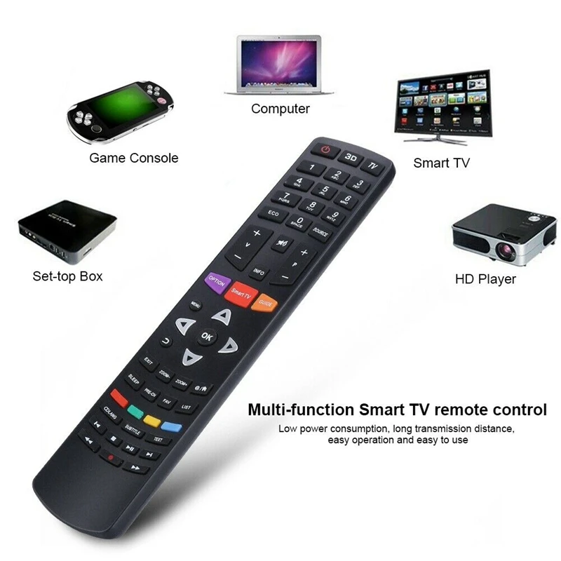 MOOL Универсальная замена Smart tv пульт дистанционного управления для TCL SMART 3D 06-5FHW53-A013X