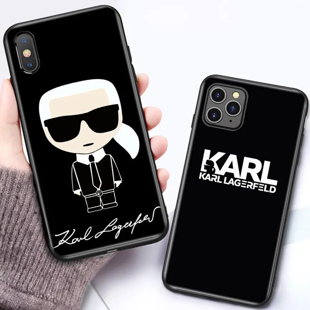 

Fashion soft silicone case for iphone x 7plus 8 plus 7 xr xs max 6s 6 plus 11 pro max coque black and white classic back cover
