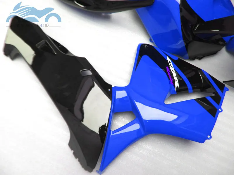 Высокое качество впрыска обтекателя комплект Подходит для Honda CBR600RR 2005 2006 CBR 600 RR 05 06 синий черный пластик обтекатель наборы частей JK30