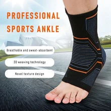 

1 PC 3D Compression Ankle Support Protector Football Basketball Ankle Brace Gym Fitness Ankle Bandage Strap Foot Protective Gear