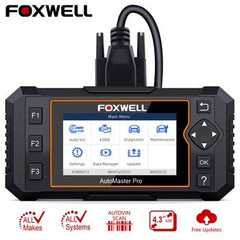 Автомобильный сканер Foxwell NT624 Elite OBD2 EOBD, считыватель кодов полной системы, EPB, сброс масла, OBD 2, Автомобильный сканер, автомобильный диагностич... Автомобильный сканер Foxwell NT624 Elite OBD2 EOBD, считыватель кодов полной системы, EPB, сброс масла, OBD 2, Автомобильный сканер, автомобильный диагностич...