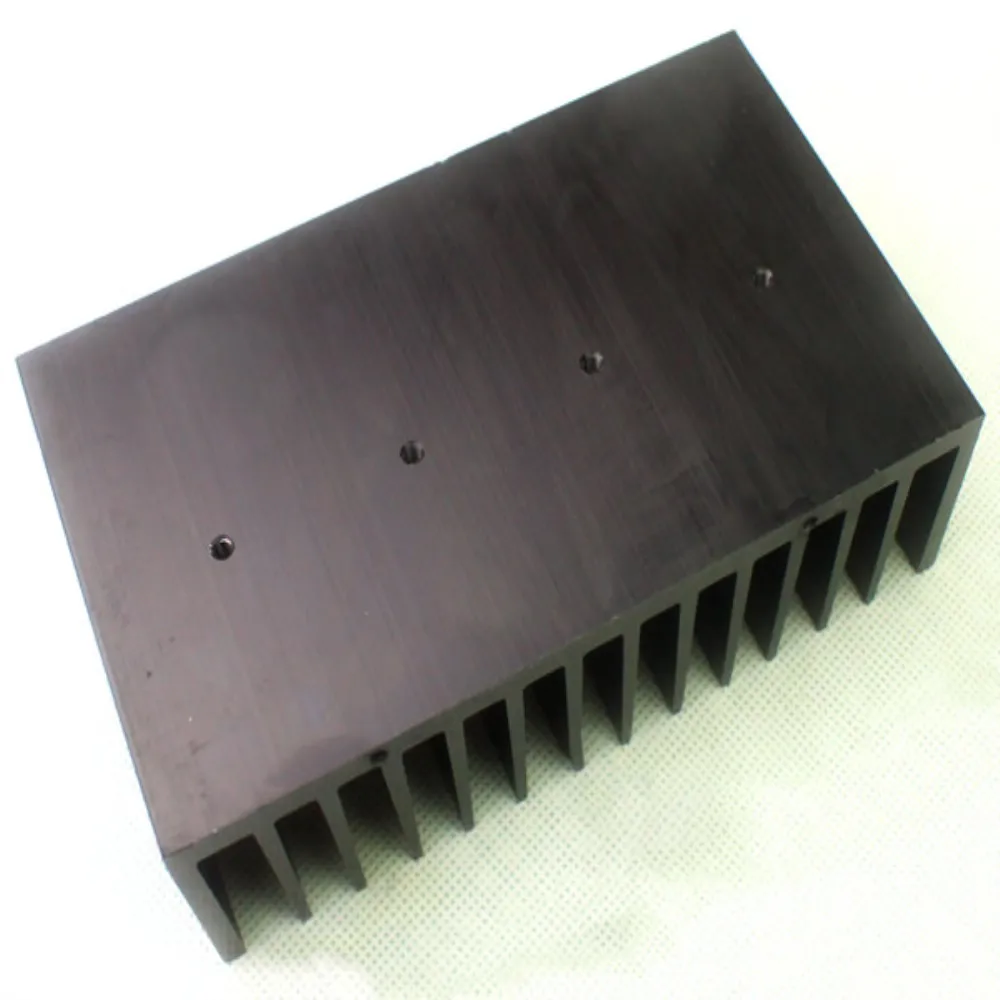 Aluminum Heatsink Fully Symmetrical Discrete Components Hifi Fever Power Amplifier Board 140*81*44mm Radiator For LM3886/TDA7293