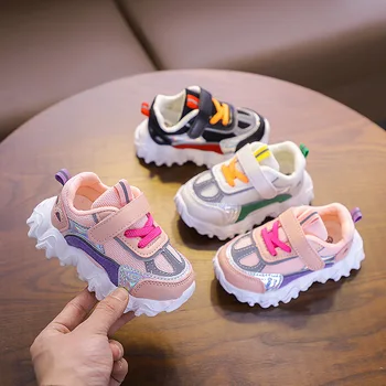 

2020 Spring Baby Girls Boys Toddler Shoes Comfortable Infant Casual Shoes Outdoor Sports Breathable Mesh Shoes Children Sneaker