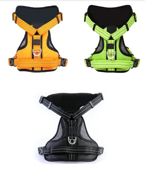 

Pet Dog Harness Adjustable Soft Breathable Leash Set For Medium Big Dogs Puppy Collar Cat Pet Dog Chest Strap Leash