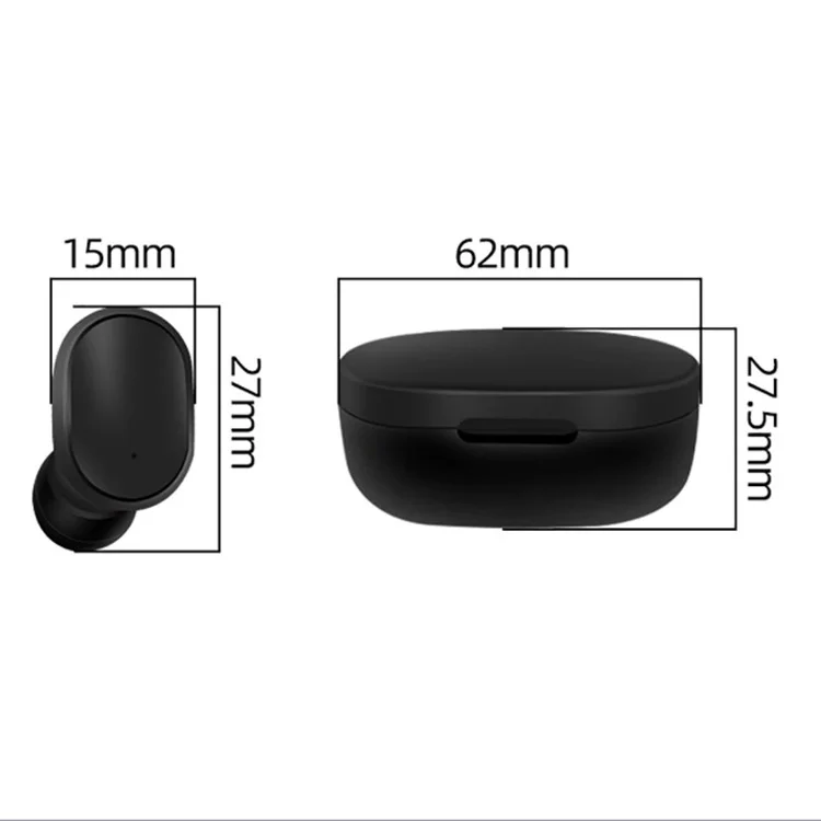 Для Redmi Air Dots беспроводные наушники 5,0 TWS A6S bluetooth наушники гарнитуры наушники с шумоподавлением микрофон наушники для Xiaomi