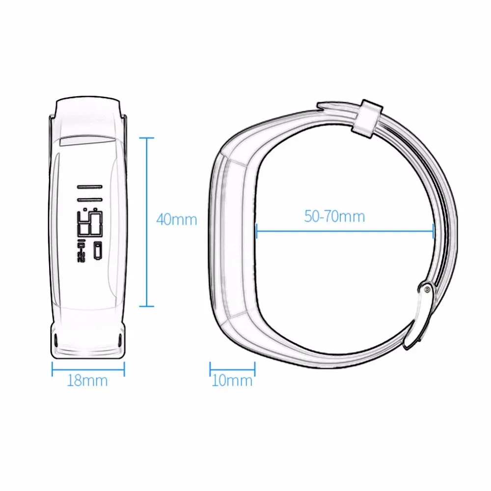 Многофункциональный Bluetooth Smart Браслет зарядка через usb напоминание счетчик шагов Health Monitor для мобильного телефона