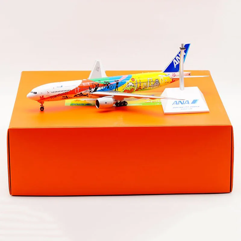32 см 1:200 Боинг 777 B777-200 Ана Авиакомпания Самолет Модель сплава W шасси Коллекционная литая игрушка Коллекция