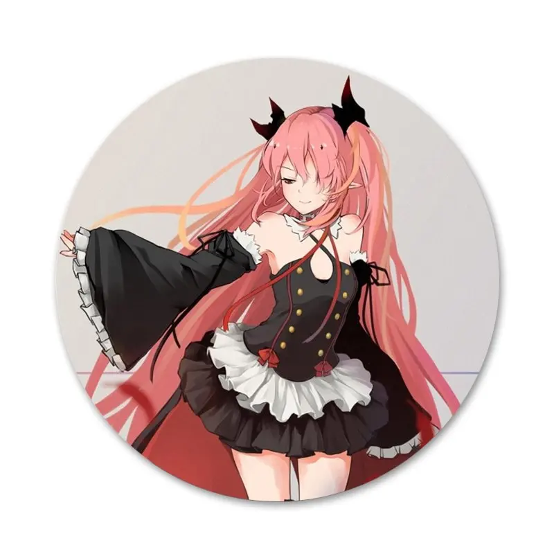 Em promoção! Anime O Vampiro Morre Em Nenhum Momento A Figura De 58mm  Emblema Redondo Broche 495 Presentes Crianças De Recolha De Brinquedos