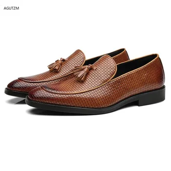 

2019 Men Shoes luxury Brand Moccasin Leather Casual Driving Oxfords Shoes Men Loafers Italian Shoes for Men size 37-48