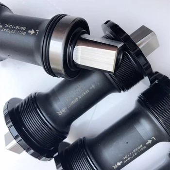 

Folding Bicycle Titanium Alloy Bottom Brackets Shaft Hollow 412 bike Square Hole Bottom Shaft 103mm