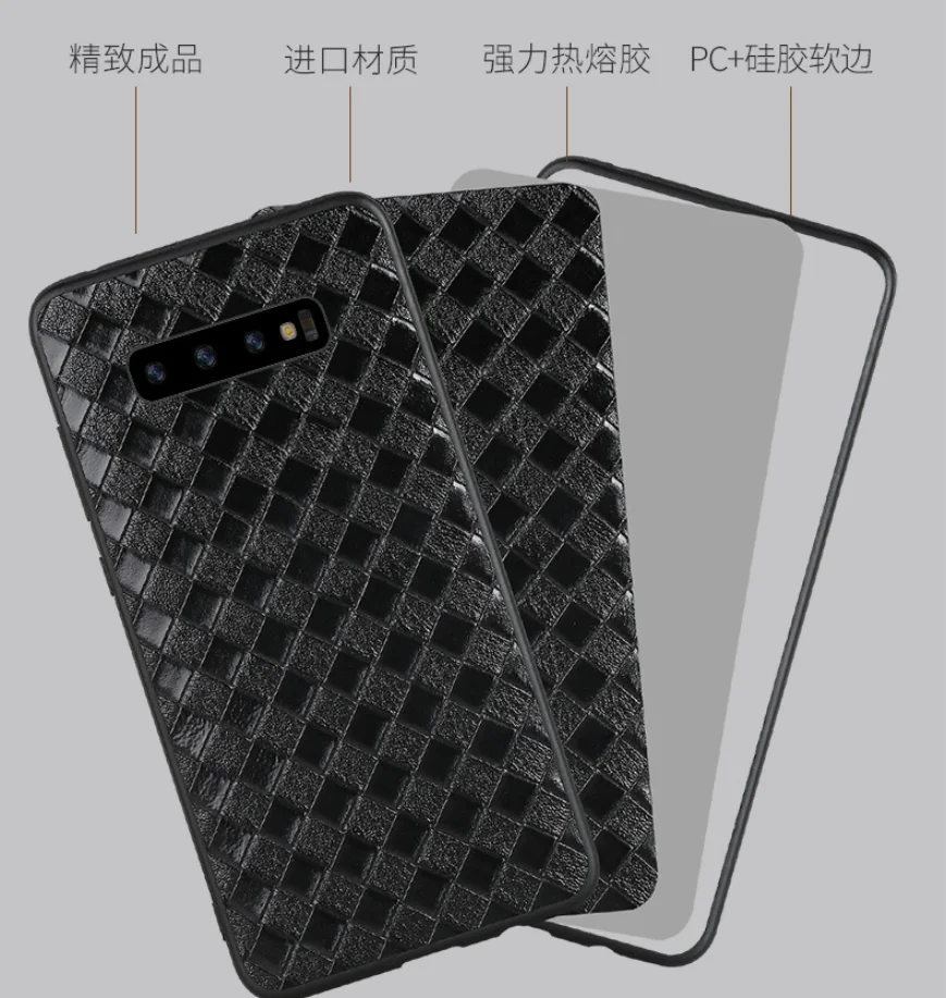 Роскошный противоударный чехол из натуральной кожи для телефона samsung galaxy A50 A70 A40 A20 Note 8 9 10 S8 S9 S10 plus чехол для телефона