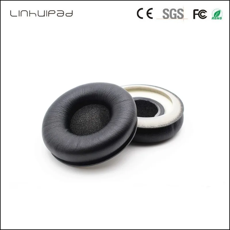 Linhuipad Black Leatherette Earpads Ear 