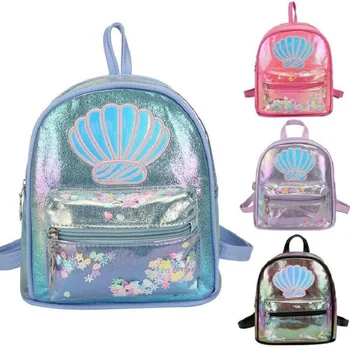 

Fashion New Kids Cartoon School Backpack Girls Sequin Travel Shoulder Bag Hiking Backpacks For Girls Cute Small Bags