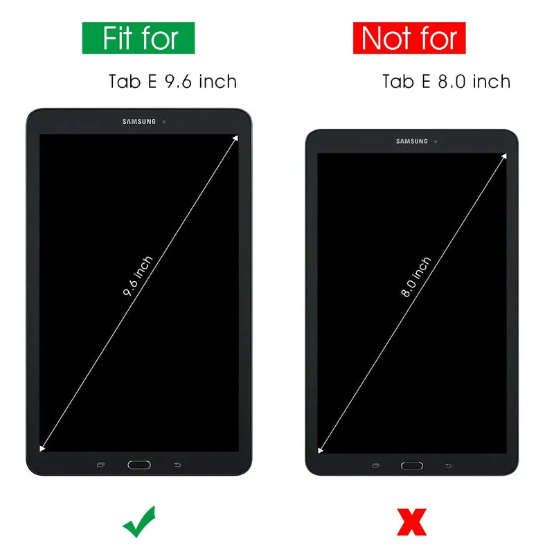 Чехол для samsung Galaxy Tab E 9 6 t560 t561 Магнитный Авто Пробуждение сна флип Личи Кожаный
