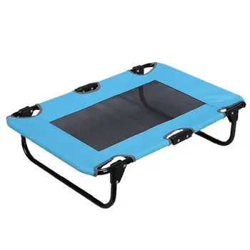 

Foldable Dog Elevated Cool Bed Raised Pet Cot for Medium Large Dogs Play Rest M0XD