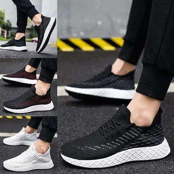 

Hot Men's Fashion Sports Shoes Tennis Walking Shoes Summer Breathable Comfortable Casual MVI-ing