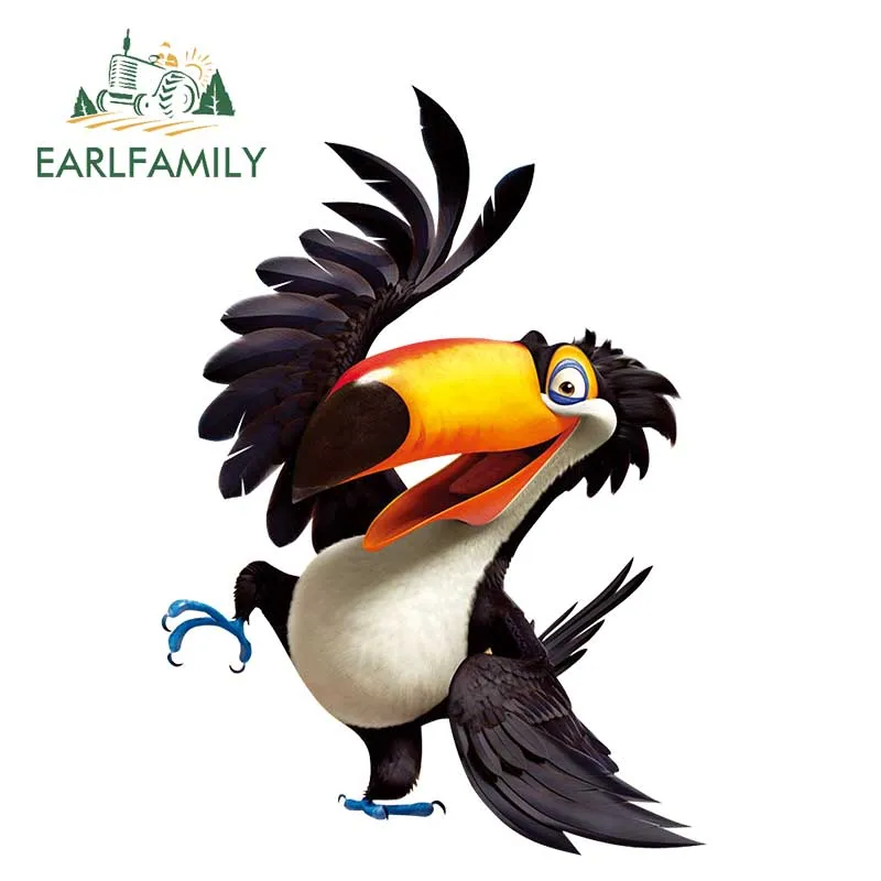 EARLFAMILY 13 см x 11,2 см Rio graphics Rafael автомобильные наклейки на кузов автомобиля Windows Мотоцикл 3D Виниловые автомобильные наклейки водонепроницаемые наклейки - Название цвета: Style A