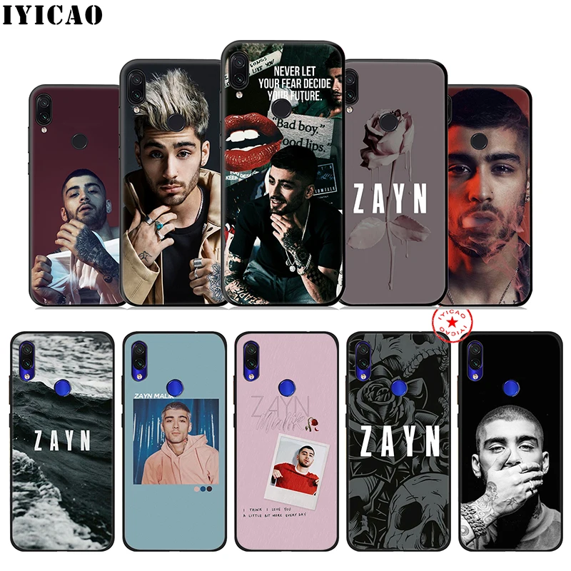 IYICAO Zayn Malik Soft Case for Xiaomi Redmi K20 8A 7A 7 6 6A 5A 5 Plus 4X 4A Go Pro TPU |