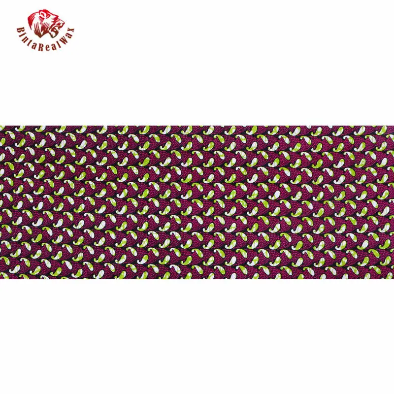 1 Последний Африканский стиль хлопок вощеная ткань с Африканским узором Анкара Африканский Воск Принты Ткань 6 ярдов для вечерние платье 24FS1151 - Цвет: 1