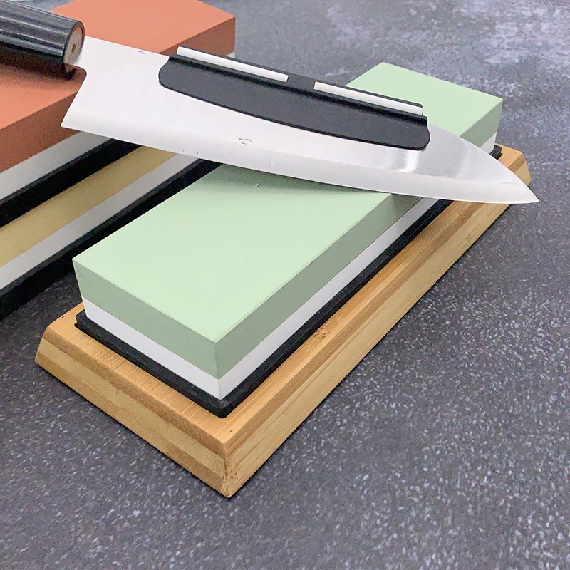 Точильный камень двухсторонний точильный база нож угловой направляющий набор