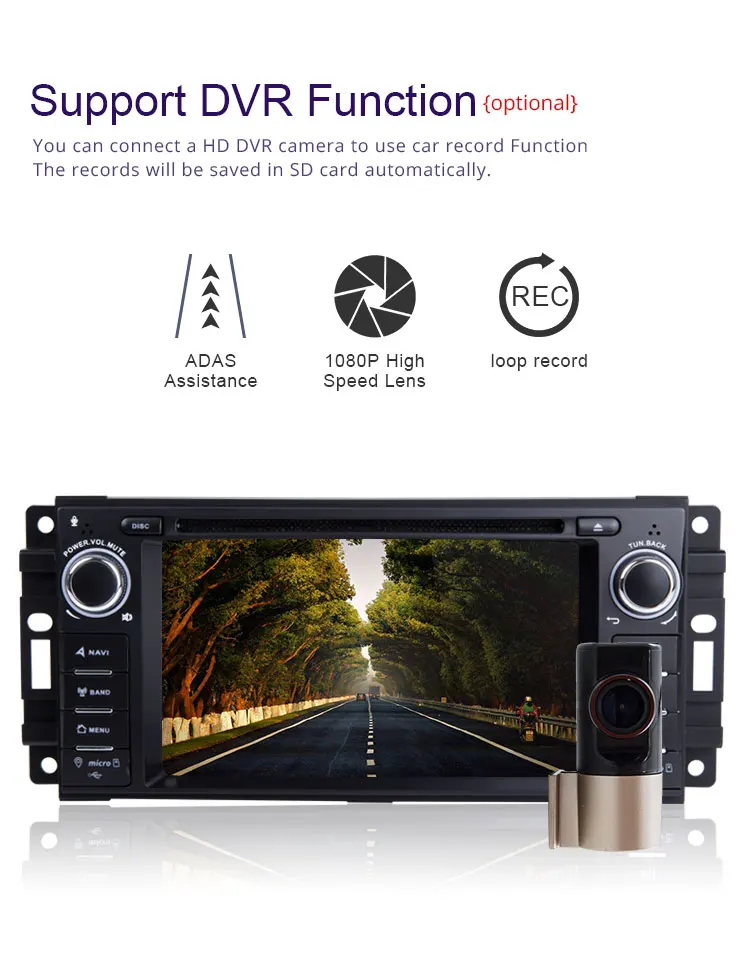 Cheap TOPBSNA Car DVD Player Android 9.0 For Jeep Wrangler Compass Grand Cherokee Commander Dodge WIFI 1 Din Car Radio Stereo headunit 7