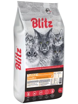 

BLITZ BLITZ ADULT CAT SENSITIVE TURKEY for adult cats with turkey