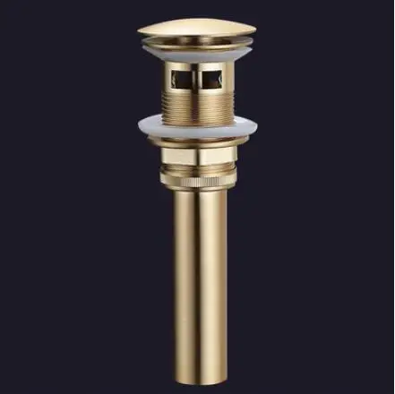 brush gold overflow Vidric, новинка, смеситель для раковины, однорычажный, 360 вращение, носик, Moder, латунный Смеситель для кухни или ванной комнаты, смеситель для раковины, gol - Цвет: brush gold overflow