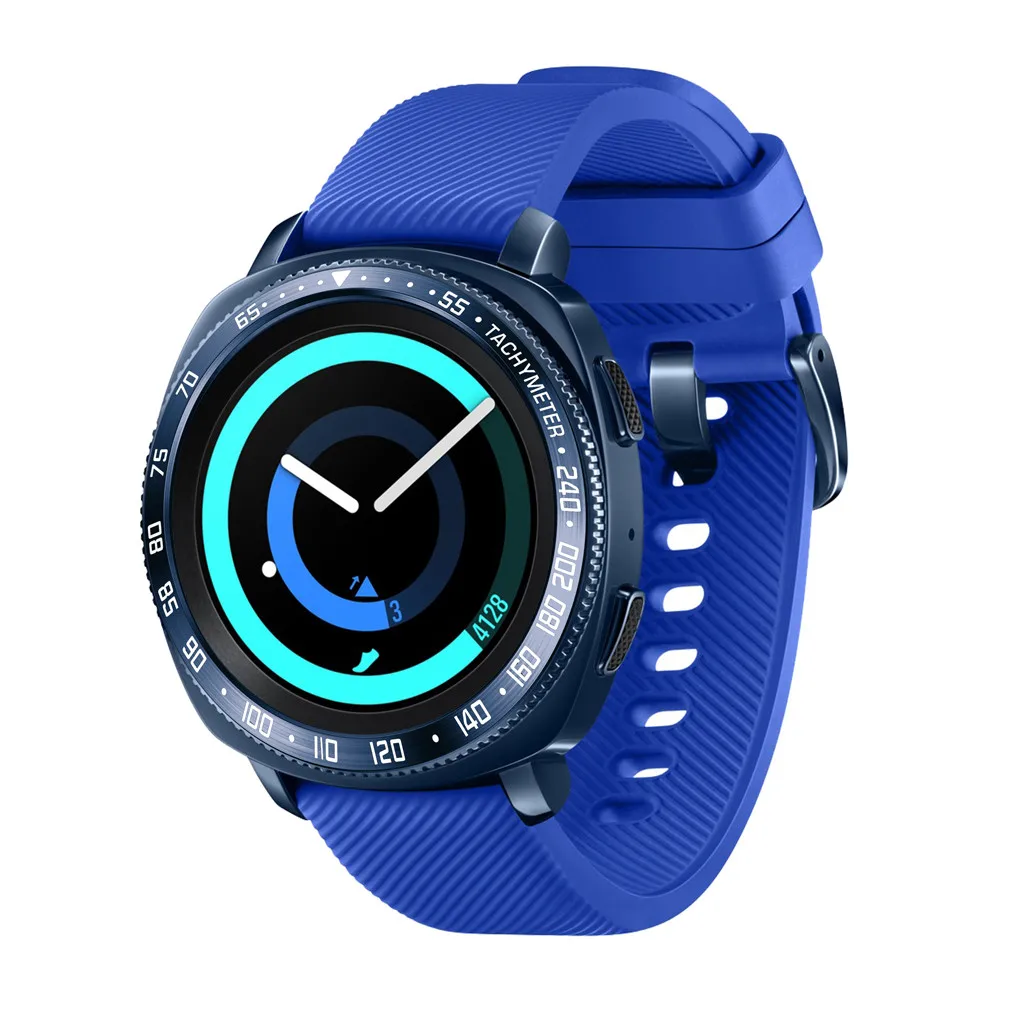 Чехол для умных часов для samsung Galaxy Watch 42 мм, ободок, кольцо, аксессуары для умных часов, клейкая крышка, не царапается, металл