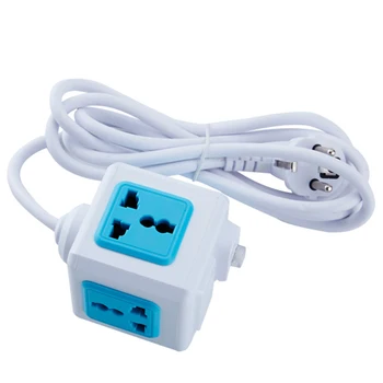 

Universal Outlet USB power supply socket EU Plug Multi Powercube USB Outlets Extender Electric 1.8M Cord Socket Power Strip