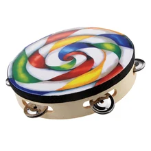 Sunny " музыкальный леденец Тамбурин барабан круглый перкуссия KTV вечерние подарки