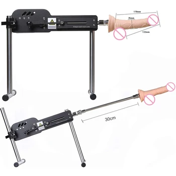 Angle Adjustable Metal Sex Machine For Man And Women Sex Toys Hand Free Vibrator Adult Masturbator Strong Motor Love Machine 3