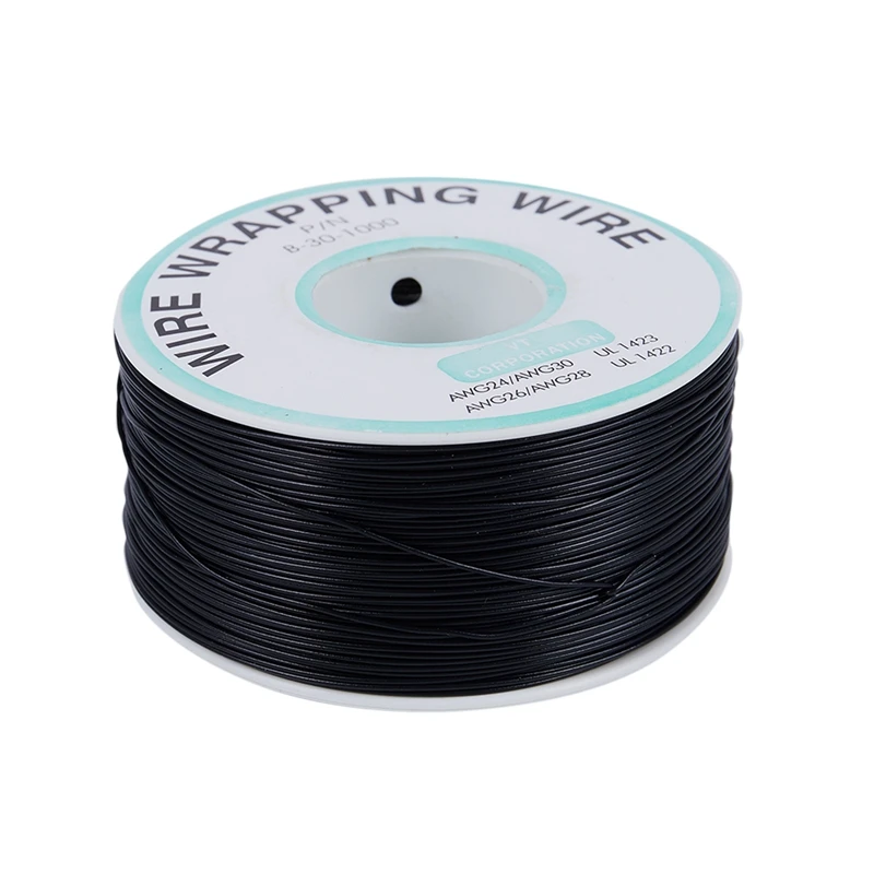 Новый PCB медный сердечник Перемычка провода одиночный проводник катушки AWG30 820 2