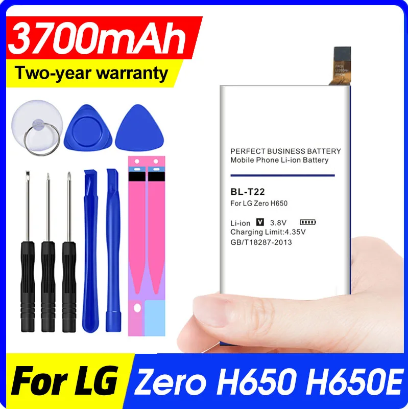 Новый 3700 мА/ч BL T22 BLT22 Батарея для LG Zero H650 H650E Батарея|Аккумуляторы мобильных