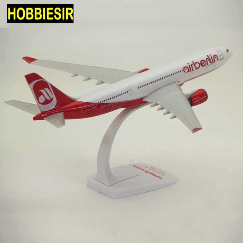 30 см 1:200 Airbus A330-200 модель Air Берлинская авиакомпания воздушный путь с базовым сплавом самолет Коллекция украшения дисплей игрушки