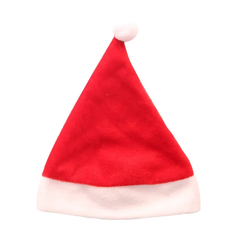 Mini Christmas Hat 3pcs/Set Santa Claus Hat Xmas Apple bag Wine Bottle Caps Christmas Gift Caps for New Year Tree Ornament Decor