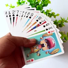 54 шт./компл. цельная коллекция Monkey D. Luffy Poker& Roronoa Zoro игровая коллекция карт детские игрушки подарок