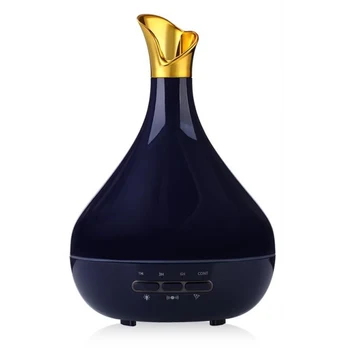 

EU Plug 300ML Aroma Essential Oil Diffuser Ultrasonic Air Humidifier Purifier LED Lights Essential Oil Aroma Diffuser for Home B