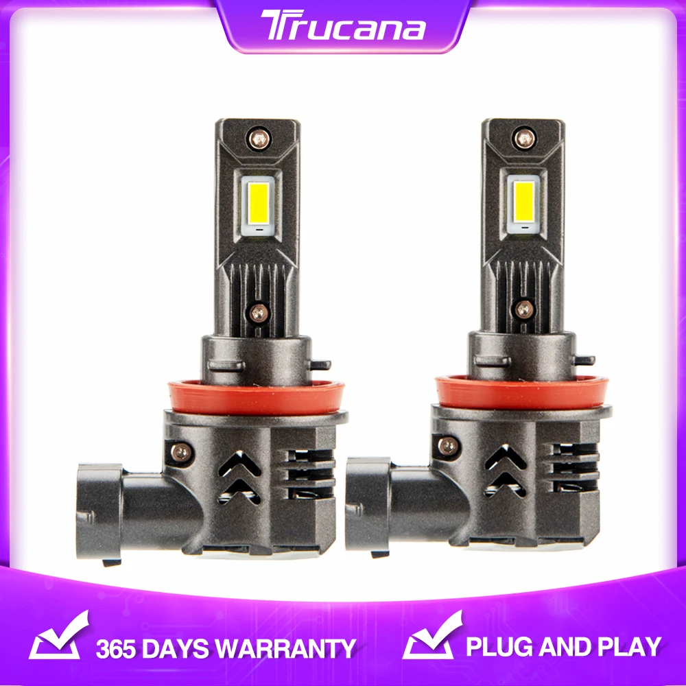 Trucana H11 H1 H3 H7 LED Car Headlights Bulb 9005 HB3 9006 HB4 9012 880 881 6000K 10000LM Canbus Led Lamp Auto Fog Light 12V | Автомобили