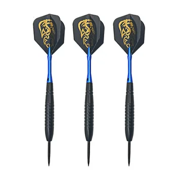 

Fox Smiling 3pcs 23g Professional Darts Black Steel Tip Darts With Aluminium Shaft Dartboard Games