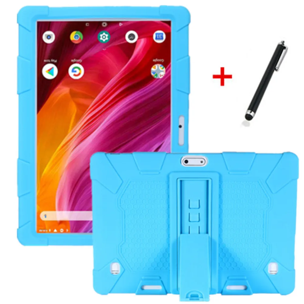 Чехол для Teclast M20 T20 T10 X10 A10S M30 мягкий силиконовый регулируемый чехол подставка 10 1