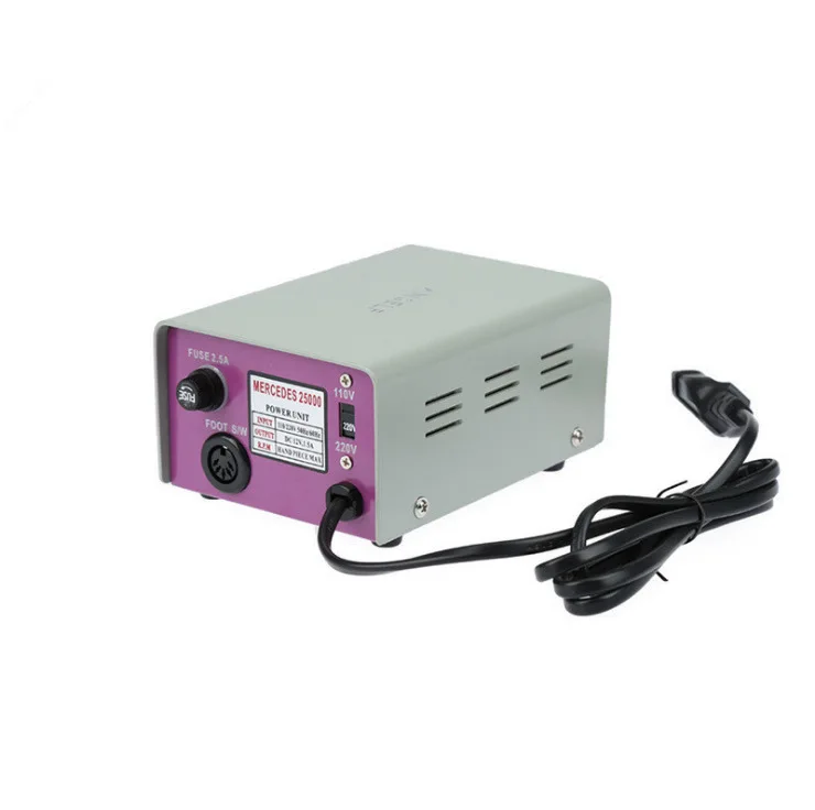 

Manicure Implement Wholesale Nail Grinding Machine MM-25000 Manicure Machine Electric Nail Grinder Black Box Polishing Machine